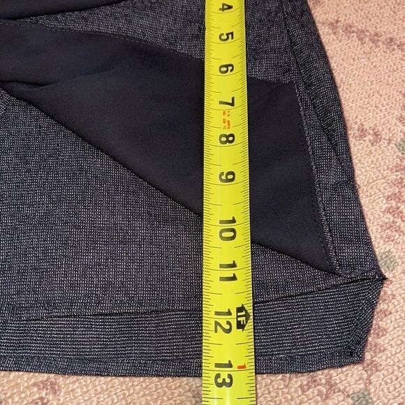 Aqua gray skort w crossover front NWOT S - Picture 8 of 8